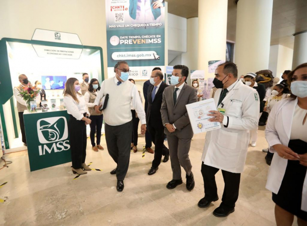 IMSS lanza estrategia PREVENIMSS+ y realza Feria de salud.