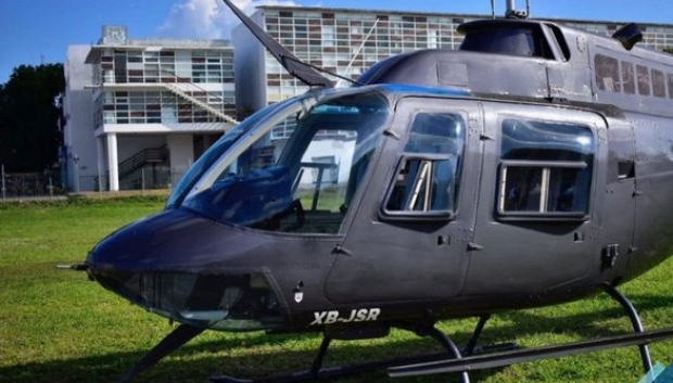 La aeronave sustraída de las instalaciones del Aeropuerto Internacional de la Ciudad de México  el pasado 3 de agosto es un helicóptero Bell 203 B3, Jet Ranger, con matrícula XB-JSR.
