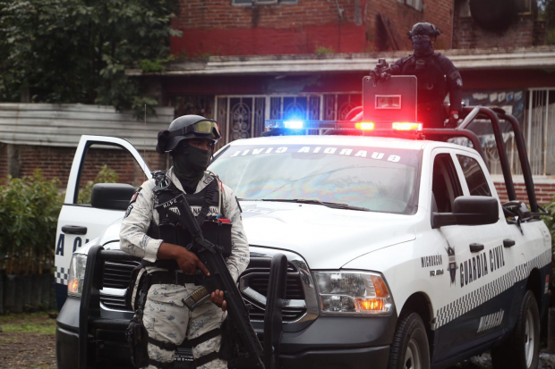 En Michoacán, como resultado de un operativo interinstitucional, fue desarticulada una célula delictiva