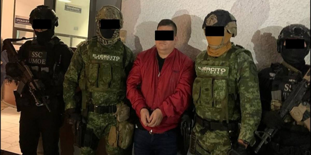 Arrestan en CDMX a 'La Vaca', presunto líder criminal en Colima.