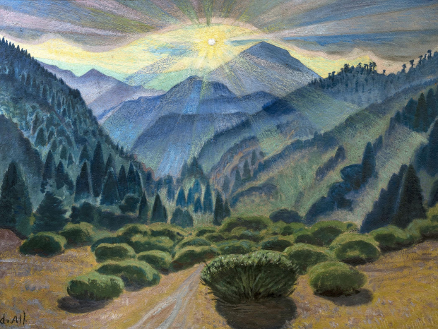 Rayos de sol (1933), Gerardo Murillo Dr. Atl.
