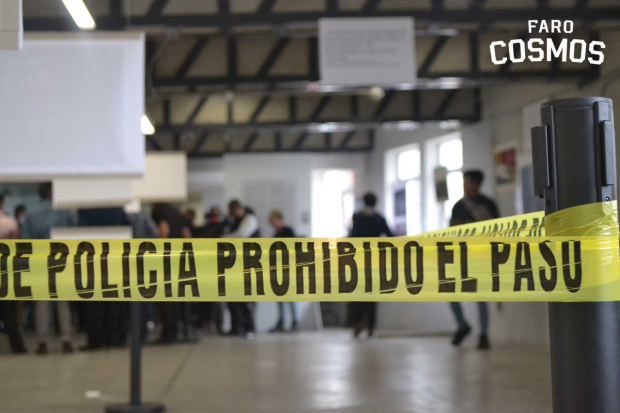 Exposición "Dulce violencia" en Faro Cosmos.