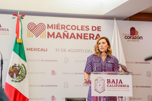 Participación de la gobernadora Marina del Pilar.