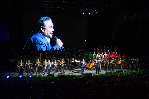 Los tenores estuvieron acompañados por la Orquesta Sinfónica del Estado de Puebla.