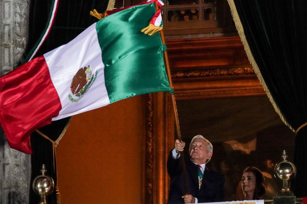 Se espera que a las 23:00 horas López Obrador de último Grito de Independencia.