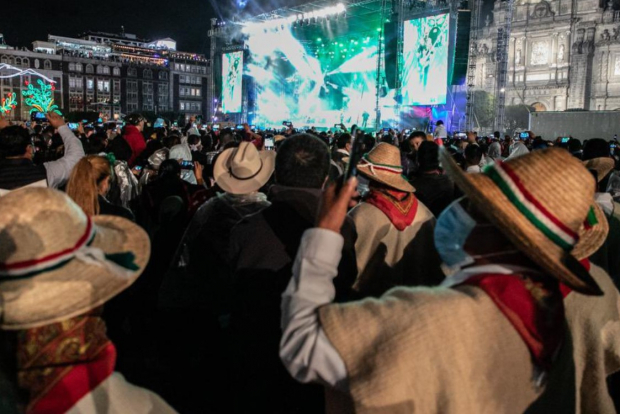 Hasta 140 mil personas asistieron al concierto de Los Tigres del Norte.