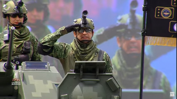 Elemento del Ejército mexicano.