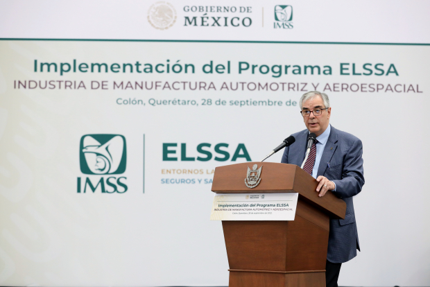 Mauricio Hernández Ávila, director de Prestaciones Económicas y Sociales del IMSSr de Prestaciones Económicas y Sociales del IMSS.