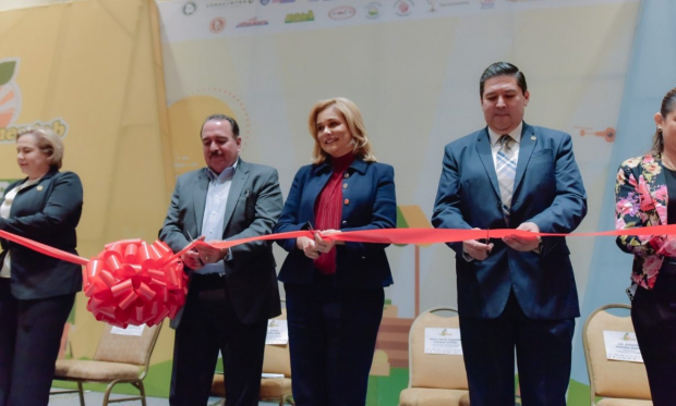 Maru Campos encabezó la ceremonia inaugural de la ExpoAgro Alimentab 2022.