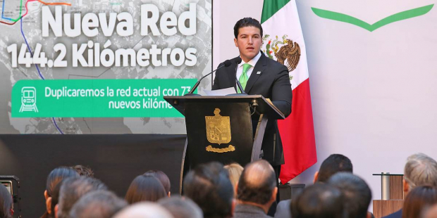 Samuel García señaló que la administración estatal emprende las acciones con las que se contará con una red único en el México.