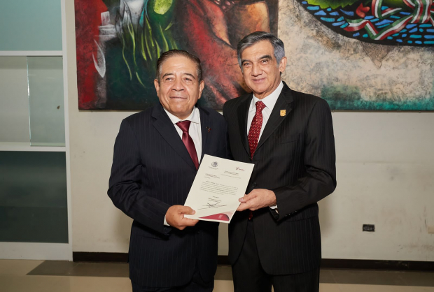 Américo Villarreal nombró a Sergio Hernando Chávez García, General retirado, como secretario de Seguridad Pública de Tamaulipas.