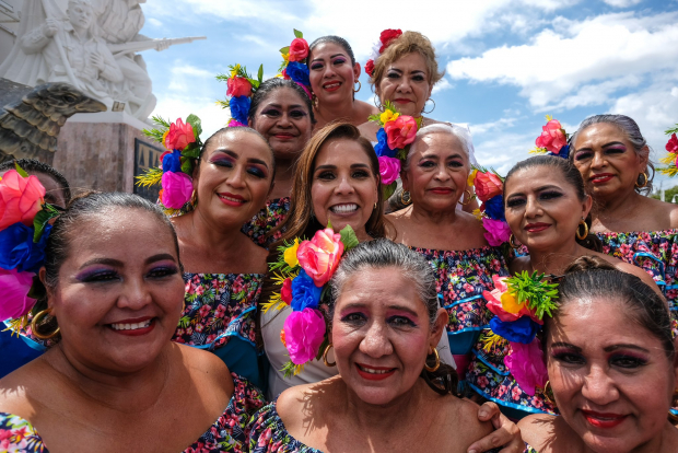 En Quintana Roo, arman convivencia con la gente para disfrutar de comida, marquesitas, exposiciones y bailables
