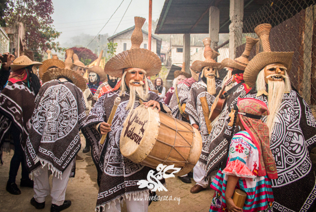 Fiesta de Huehuentones. Huautla de Jiménez, Oaxaca