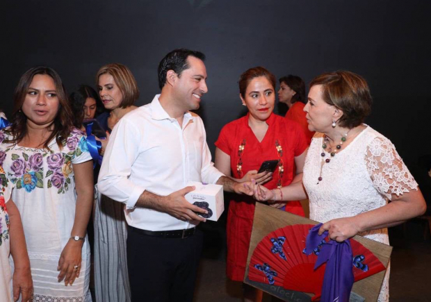 Mauricio Vila Dosal , gobernador de Yucatán, la inauguración del Segundo Congreso Nacional de Mujeres Políticas Yucatán 2022.