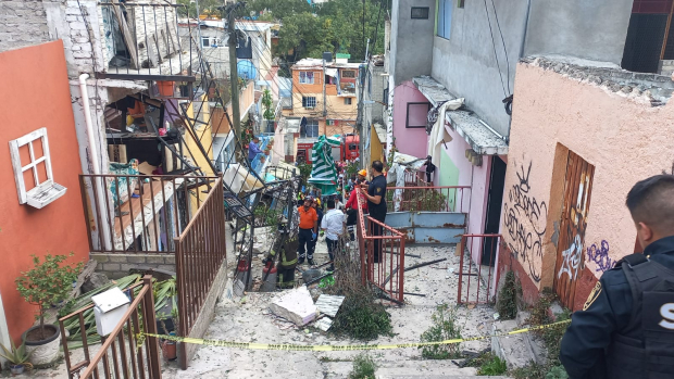 Explosión por acumulación de gas en una vivienda de la alcaldía Álvaro Obregón moviliza a bomberos
