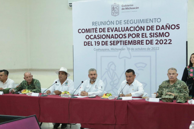 Comite de Evaluación de daños ocasionados por el sismo del 19 de septiembre de 2022