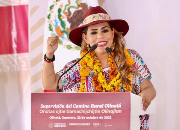 Evelyn Salgado, gobernadora de Guerrero, destacó que la transformación llega a todos los rincones de Guerrero con obras y apoyos para el bienestar