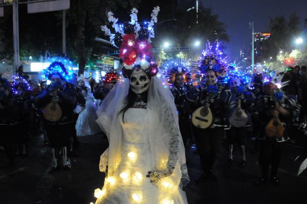 Mega Procesión de Catrinas en CDMX.