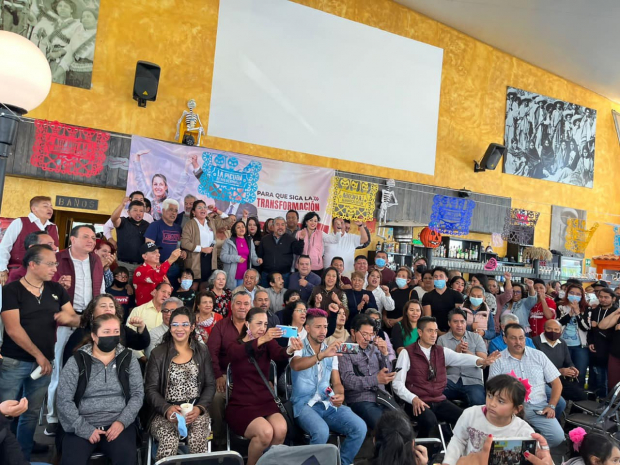 Asambleas de Morena piden la continuidad del proyecto de Cuarta Transformación.