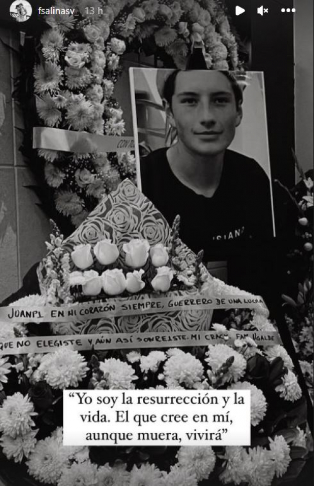 Funeral de Juan Pablo Rodríguez