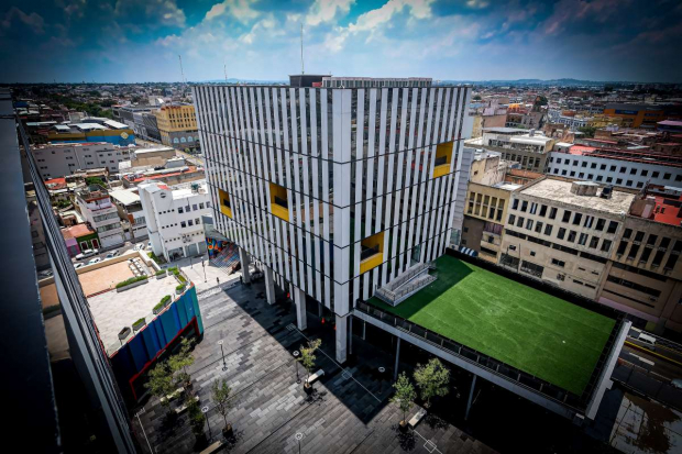 Sede de la Ciudad Creativa Digital, uno de los programas impulsados por el Gobierno de Jalisco para el desarrollo tecnológico.