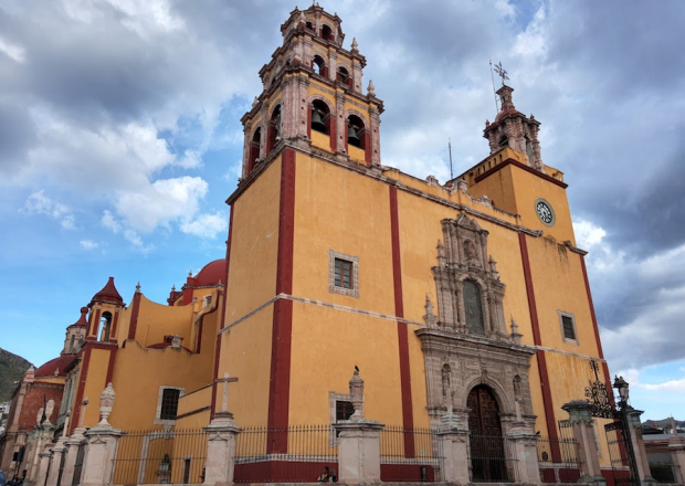 La basílica de Nuestra Señora de Guanajuato.
