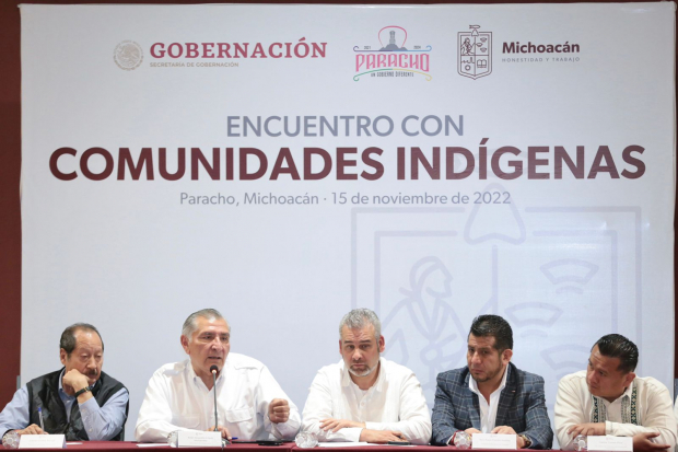 El secretario de Gobernación, Adán Augusto López Hernández, felicitó al gobernador por el avance en las reformas de la Ley Orgánica Municipal y la Ley de Seguridad Pública.