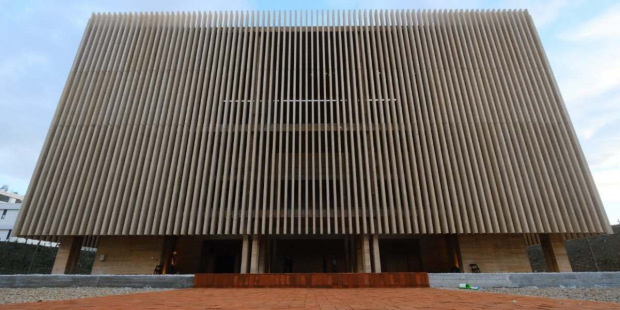 Así luce el recién terminado Centro Cultural “Álvaro Carrillo”.