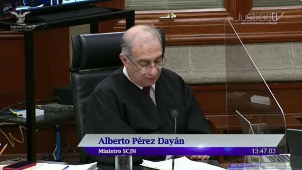 Ministro Alberto Pérez Dayán