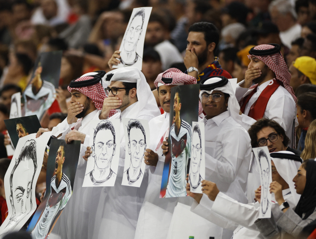 Qataríes responden a protesta de Alemania.