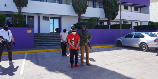 Los detenidos fueron trasladados a un Centro de Reinserción Social (Cereso).