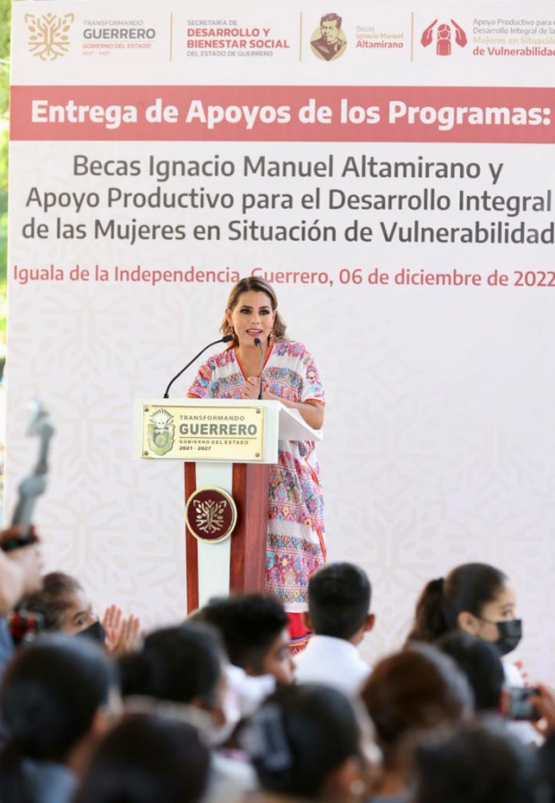 Se benefician a 150 mujeres en situación de vulnerabilidad, señaló la gobernadora de Guerrero.
