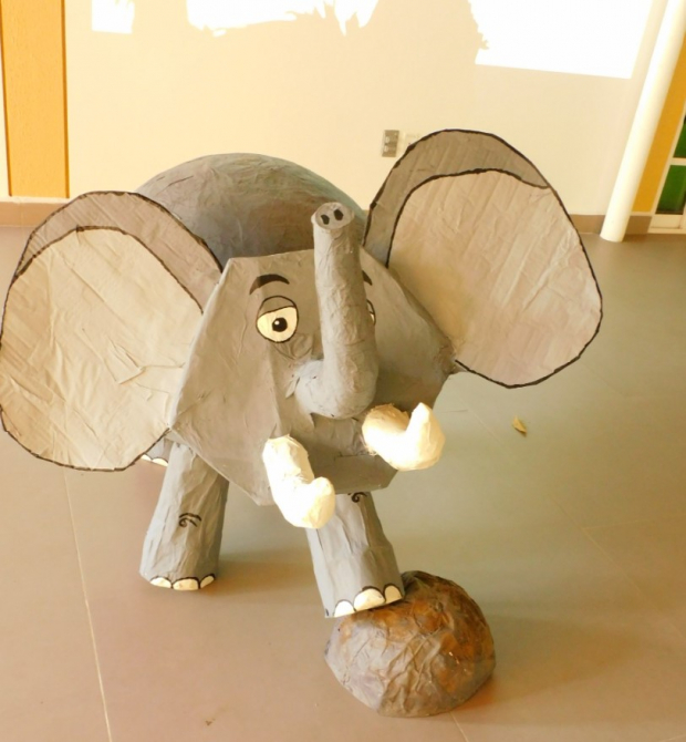 Una de las piñatas para los animales silvestres tendrá forma de elefante.