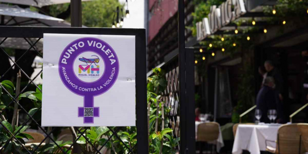 "Puntos Violeta" contribuye al combate a la violencia contra las mujeres, por lo que se hace un llamado al gobierno de la Ciudad de México a no politizar el tema
