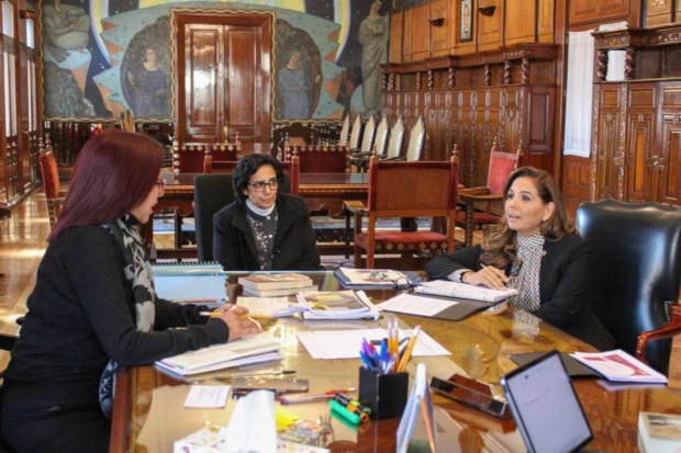 La gobernadora de Quintana Roo, Mara Lezama Espinosa, se reunió con la secretaria de Educación del Gobierno de México, Leticia Ramírez Amaya.