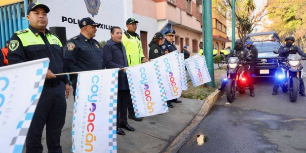 “Esta acción contribuye a hacer de nuestra demarcación una de las alcaldías más seguras de la Ciudad de México y del país", dijo el alcalde