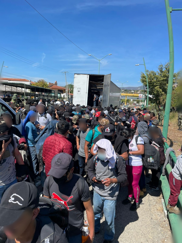 INM rescata a 269 migrantes de Centro y Sudamérica.