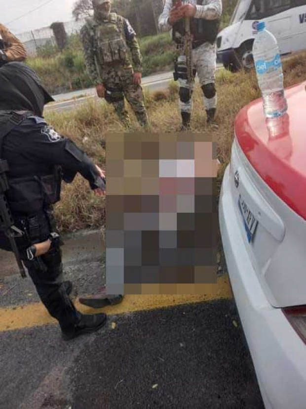 El ataque se registró esta tarde en la carretera Veracruz-Xalapa