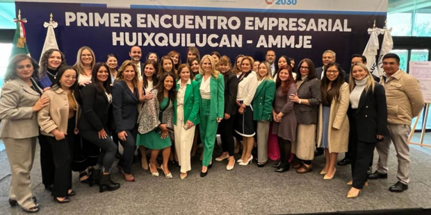 La Asociación Mexicana de Mujeres Jefas de Empresas (AMMJE) reconoció el trabajo y liderazgo de la alcaldesa Romina Contreras Carrasco.