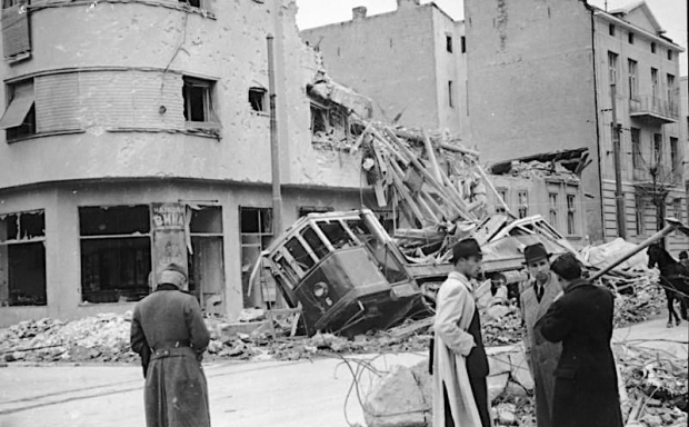 Belgrado bajo las bombas del Tercer Reich, 1941.