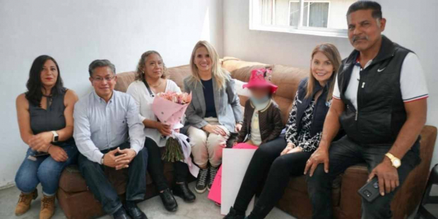"Hoy estamos haciendo realidad el sueño de estas familias", dijo Romina Contreras, presidenta municipal de Huixquilucan.
