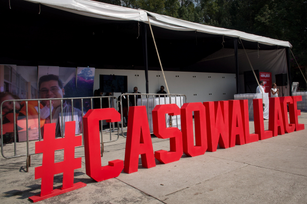 En noviembre pasado, en el Foro Lindbergh, la activista instaló la exposición 
#CasoWallace, la realidad de un país, para, dijo, sensibilizar a víctimas de secuestro.