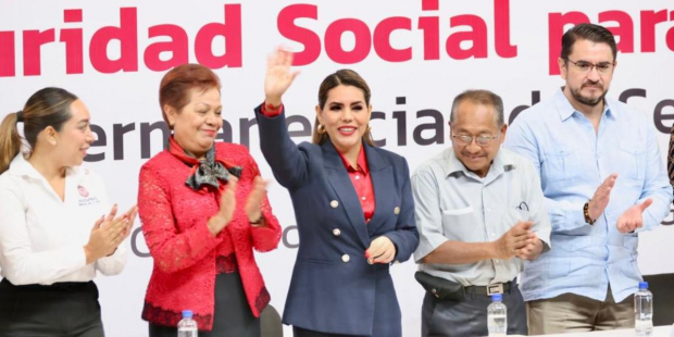 La gobernadora Evelyn Salgado añadió que con esta acción se da un paso más hacia la transformación de la seguridad social de las y los trabajadores.