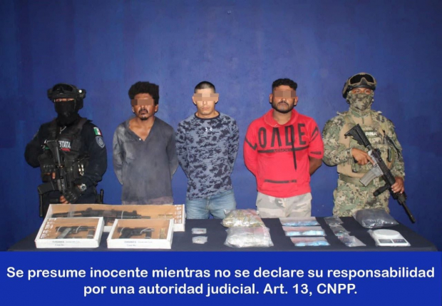 Entre estas capturas se encuentran presuntos responsables de delitos en los municipios de Benito Juárez, Tulum, Solidaridad y Othón P. Blanco.