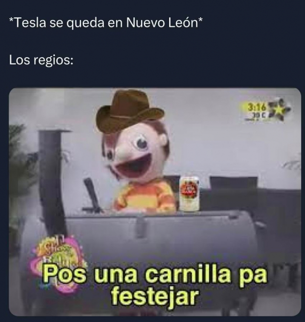 Memes de Tesla en México