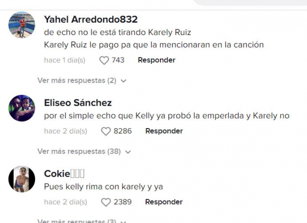 Usuarios explican por qué Kelly menciona a Karely Ruiz