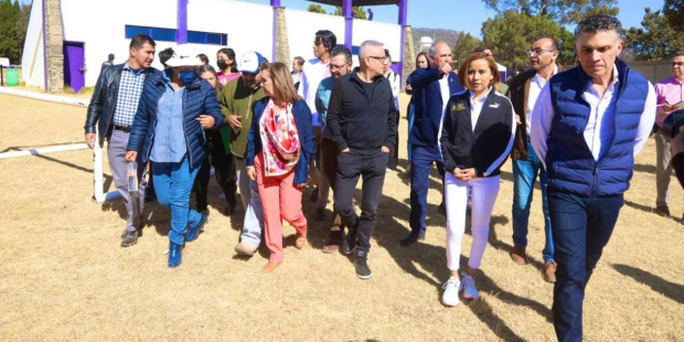 Lorena Cuéllar Cisneros destacó que fortalecer las áreas e infraestructura deportiva de Tlaxcala proyectará a la entidad en el ámbito nacional e internacional.