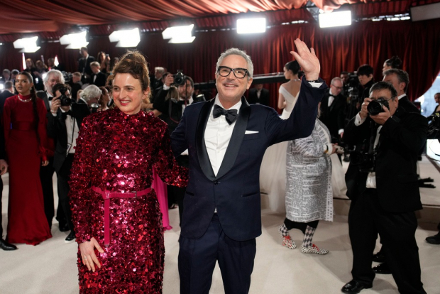 Alfonso Cuarón y Alice Rohrwacher en los Oscar 2023