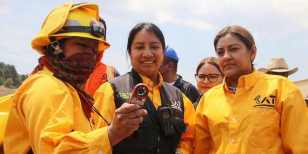 La alcaldesa de Tlalpan, Alfa González Magallanes aseguró que estas acciones son fundamentales en materia de riesgos.