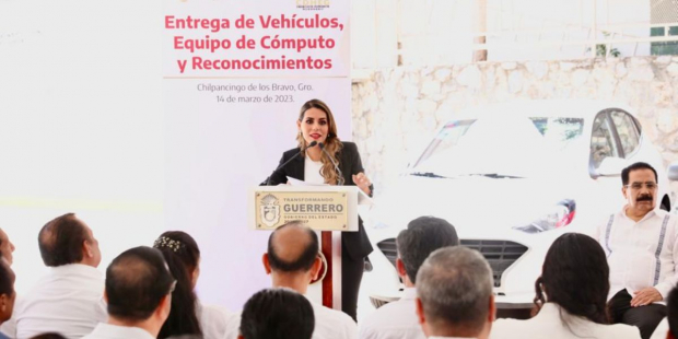 "La transformación está acompañada de una agenda progresista que defiende y promueve las libertades", dijo la gobernadora de Guerrero.